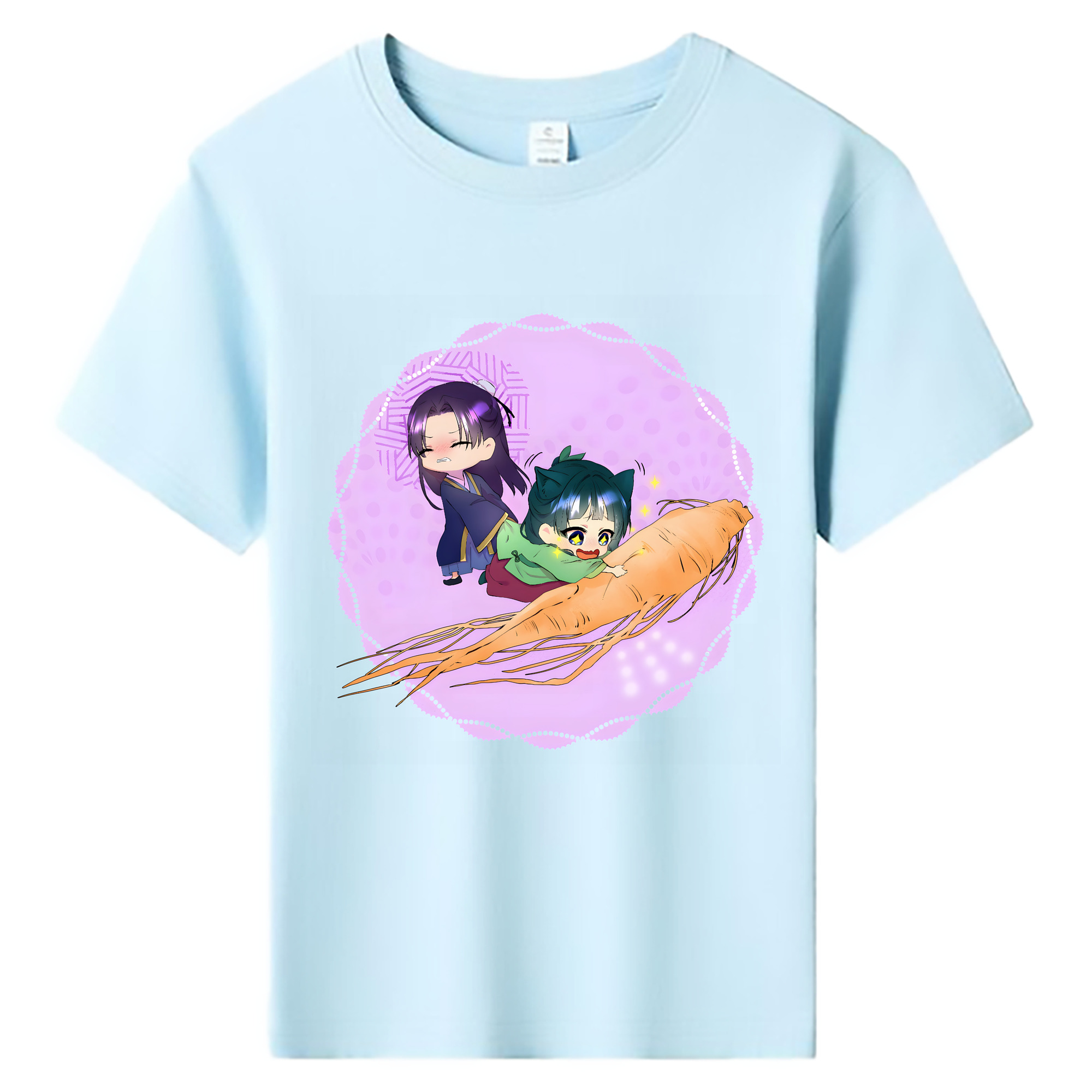 （画像用） 薬屋のひとりごと The Apothecary Diaries 綿100％キッズTシャツ（フロントプリント）
